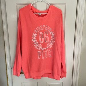VS Pink Coral Sweater